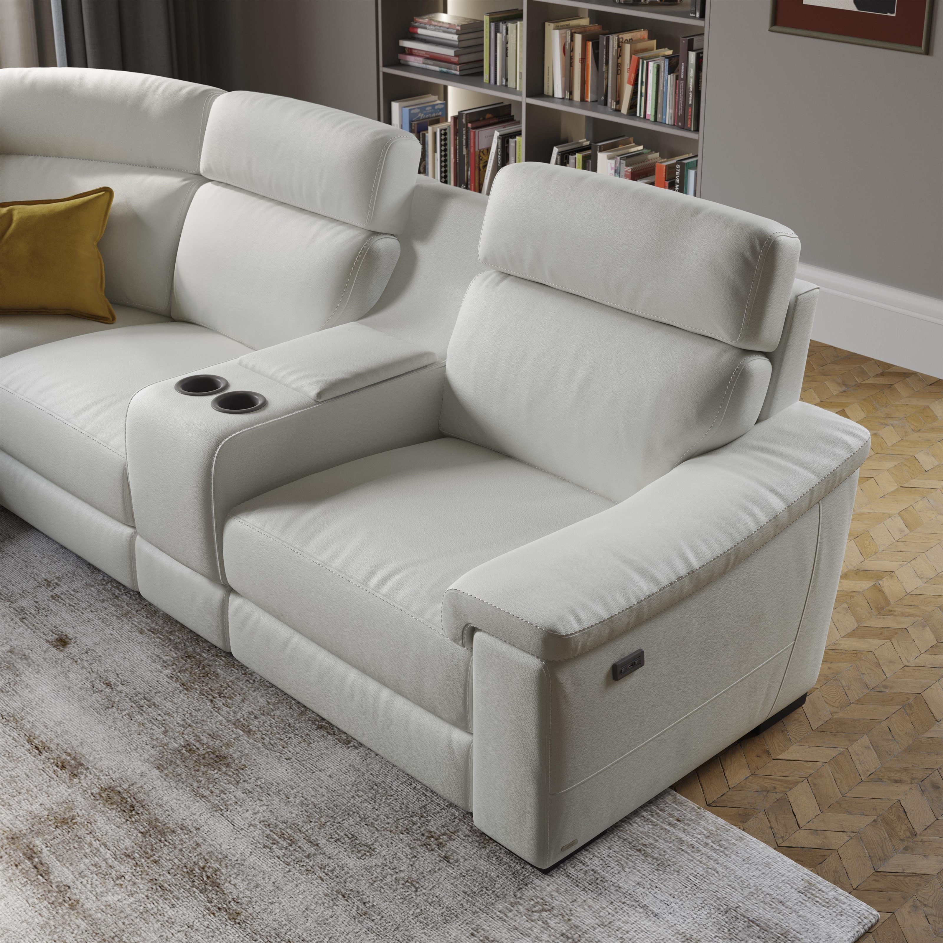 Natuzzi Editions Giulivo White C115 029 291 638 514 515 323 Six